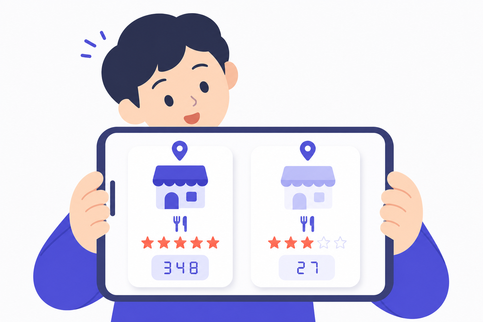 옆 가게 리뷰 수 vs 우리 매출, 진짜 관계 있을까요?